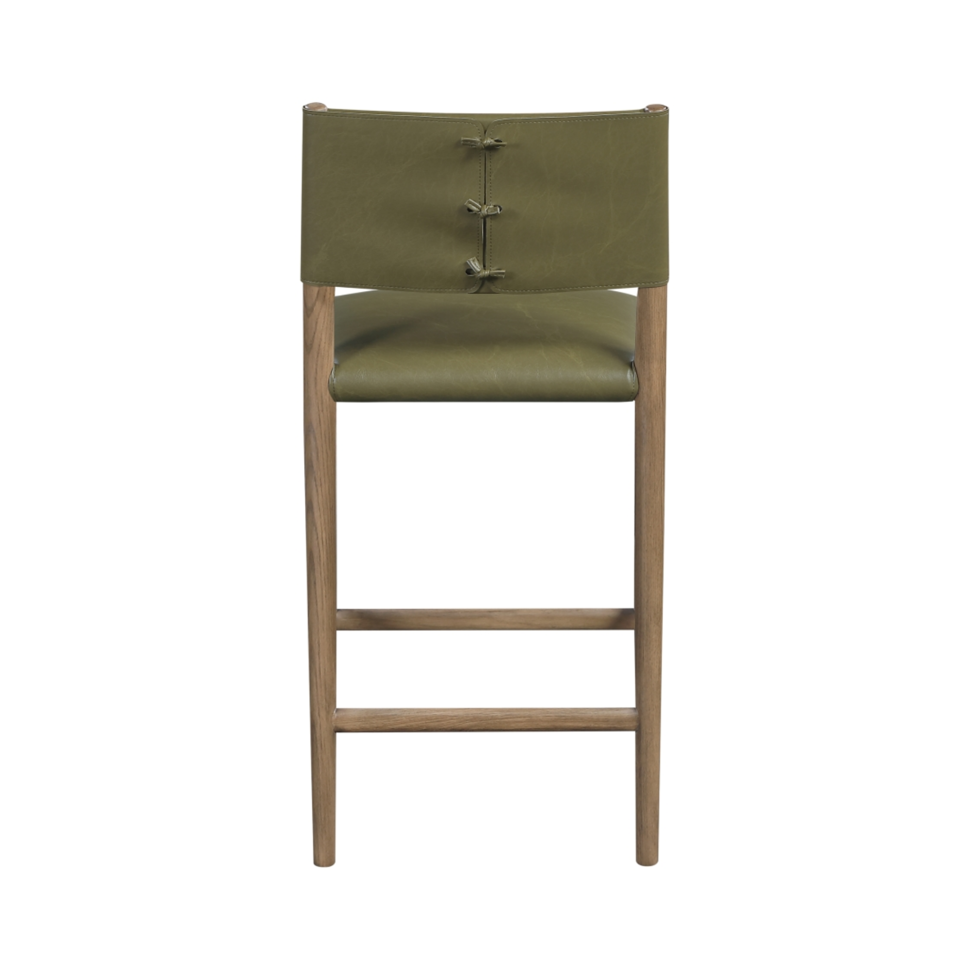Andie Upholstered Counter Stool in Vegan Leather - [Additional Colors Available]