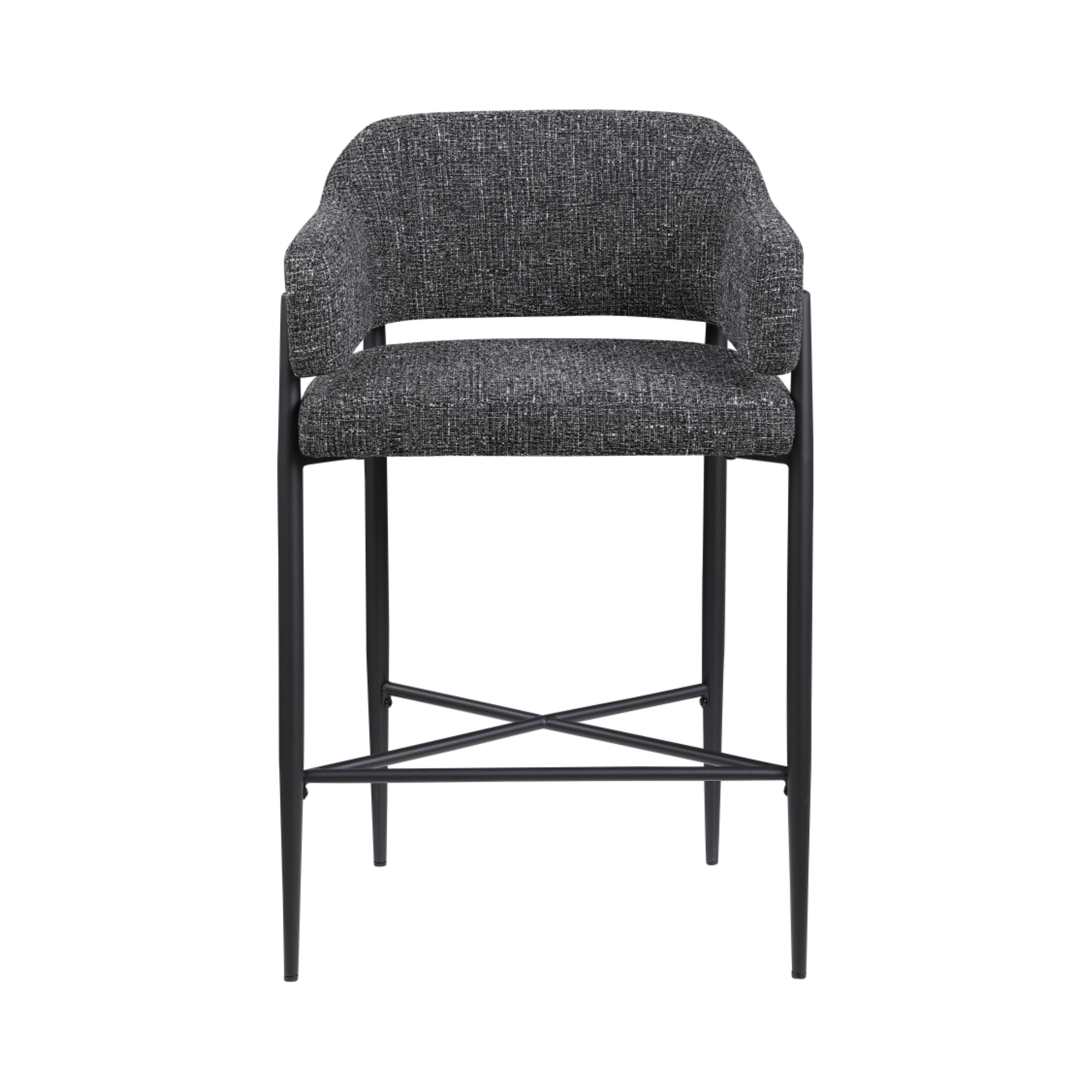 Dame Interwoven Upholstered Counter Stools - Set of 2 - [Additional Colors Available]