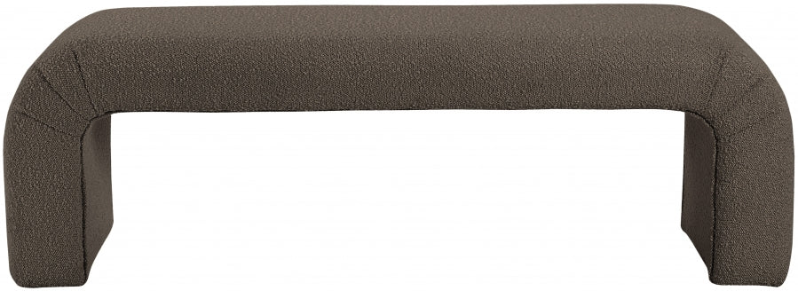 Niagara Boucle Fabric Upholstered Bench