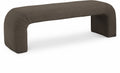 Niagara Boucle Fabric Upholstered Bench