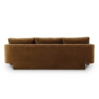 The "Katya" 97" Sofa in Surrey Cacao [Available] and Surrey Ochre [Pre-Order - Available in Sept]