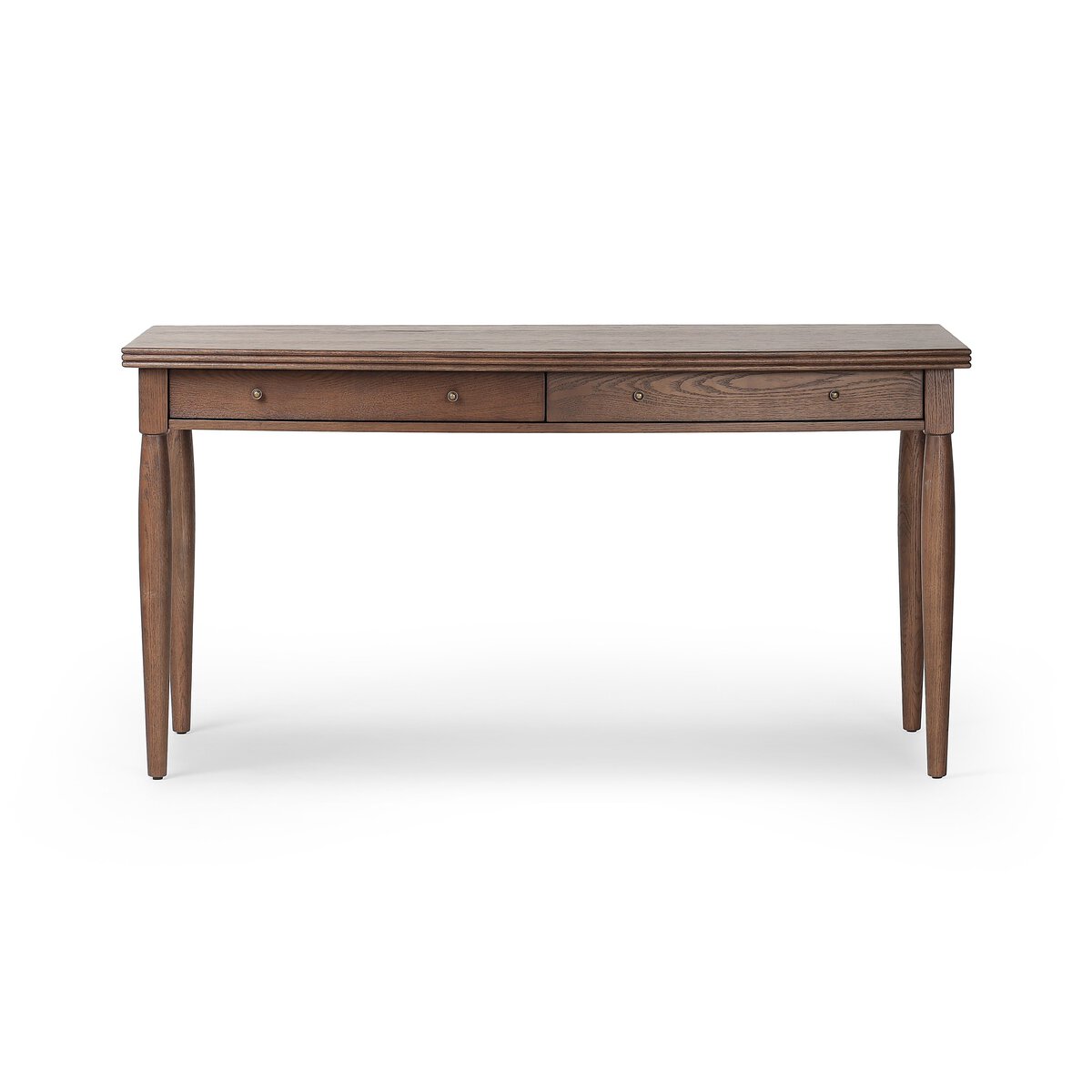 The "Bowfront"Desk in Drifted Oak Veneer
