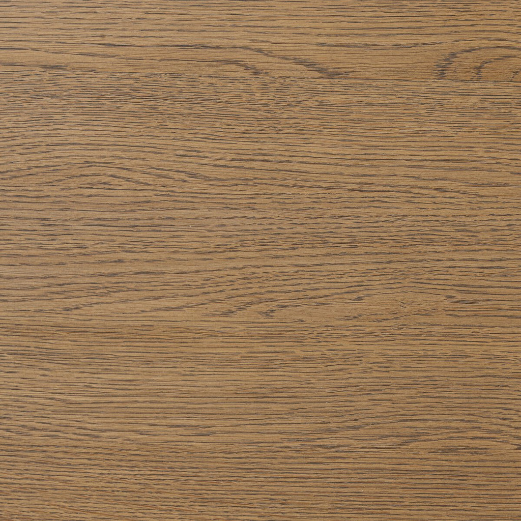 The "Florent" Extension Dining Table in Amber Oak Thin Veneer