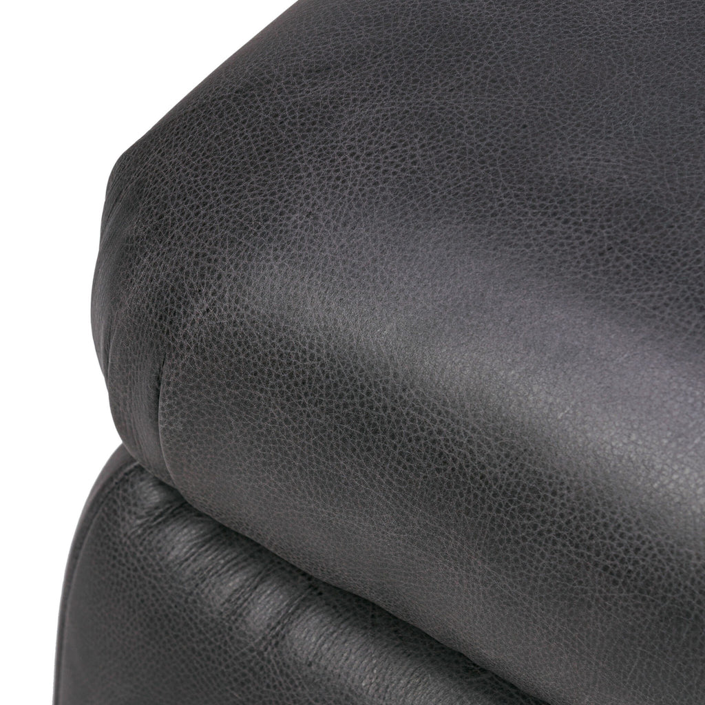 Yani Ottoman in Palermo Black [Pre-Order - Available in Aug]