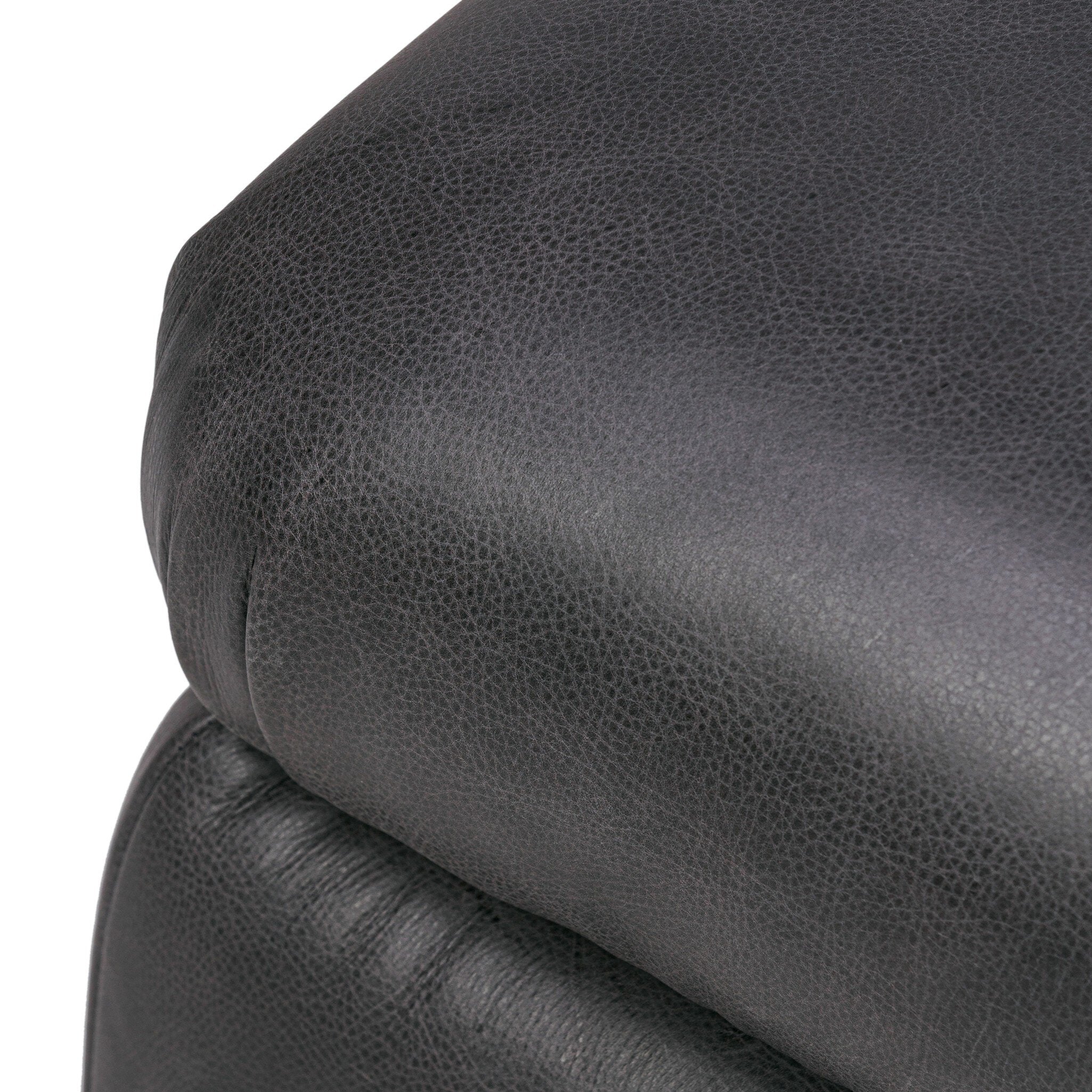 Yani Ottoman in Palermo Black [Pre-Order - Available in Aug]