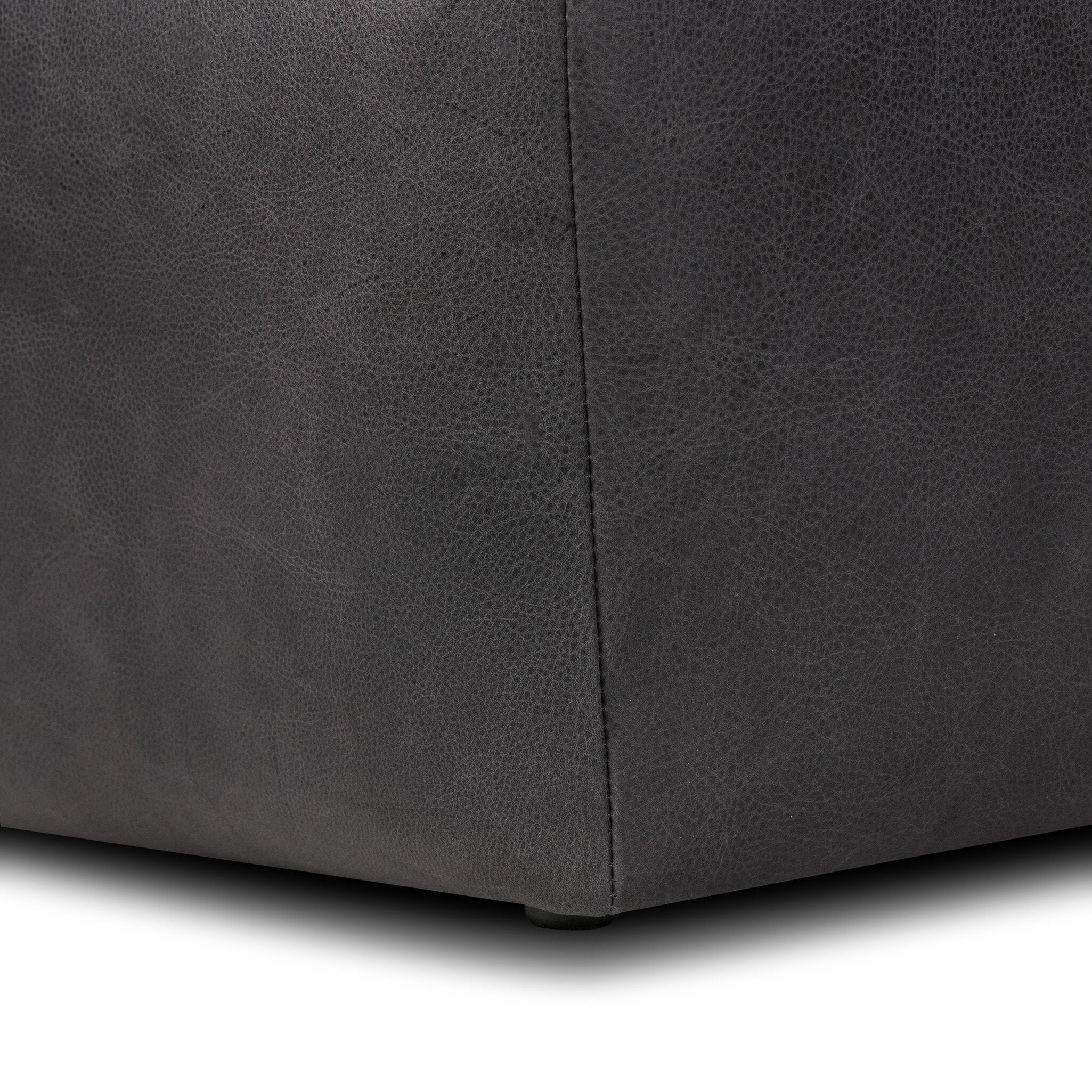 Yani Ottoman in Palermo Black [Pre-Order - Available in Aug]