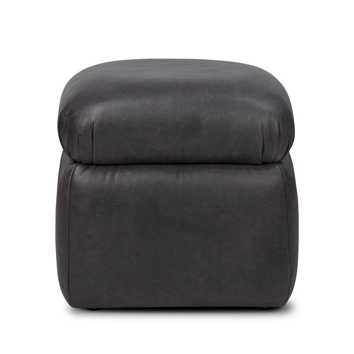 Yani Ottoman in Palermo Black [Pre-Order - Available in Aug]