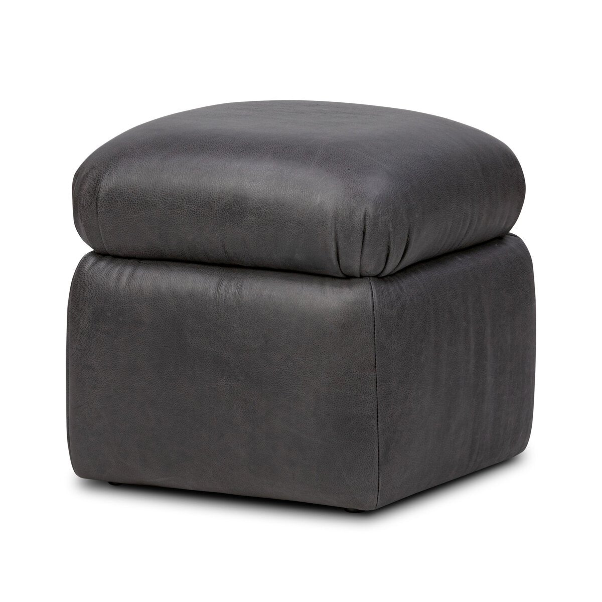 Yani Ottoman in Palermo Black [Pre-Order - Available in Aug]