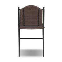 The "Abel" Outdoor Dining Chair in Tanned Weave - [Pre-Order - Available in Lt. Sept]