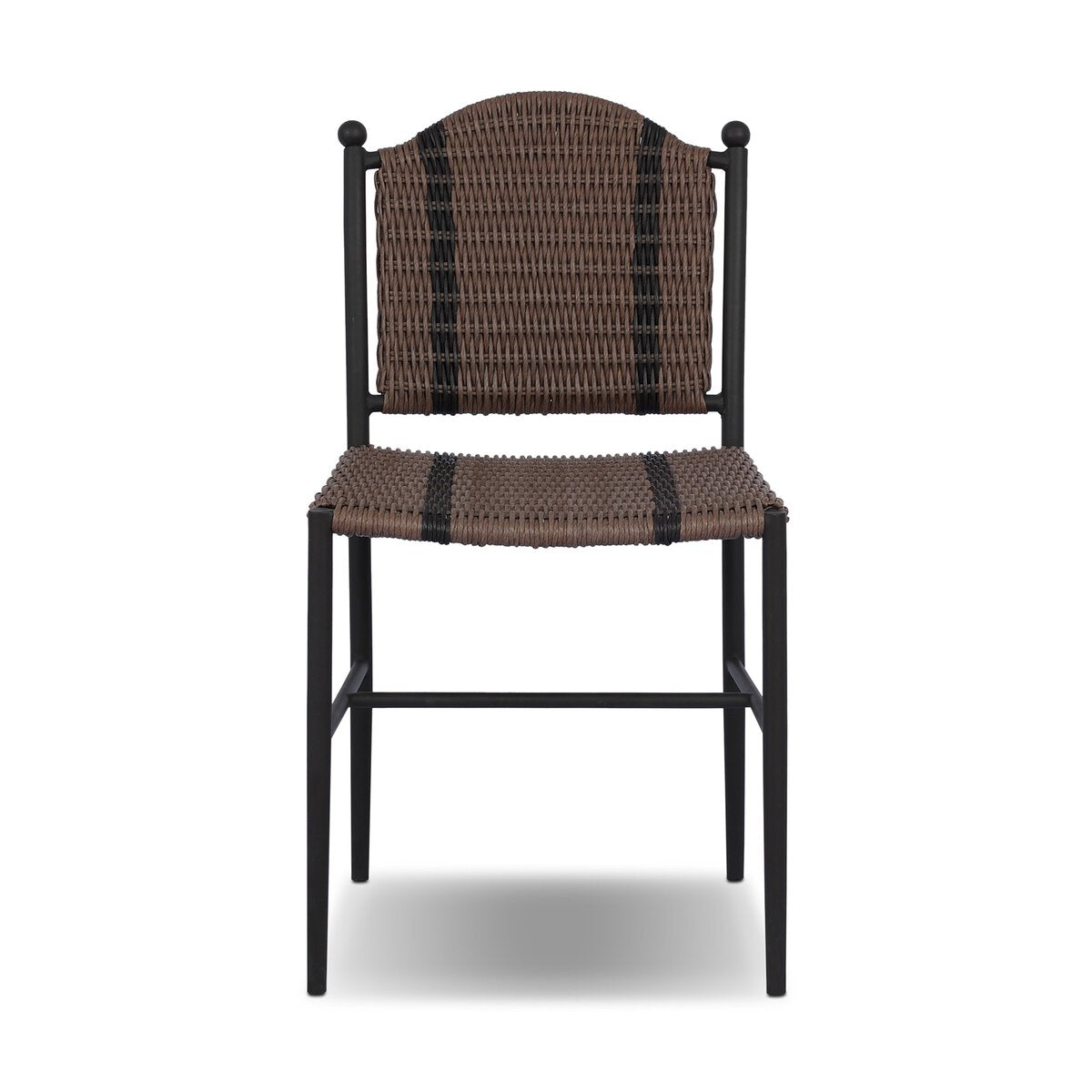 The "Abel" Outdoor Dining Chair in Tanned Weave - [Pre-Order - Available in Lt. Sept]