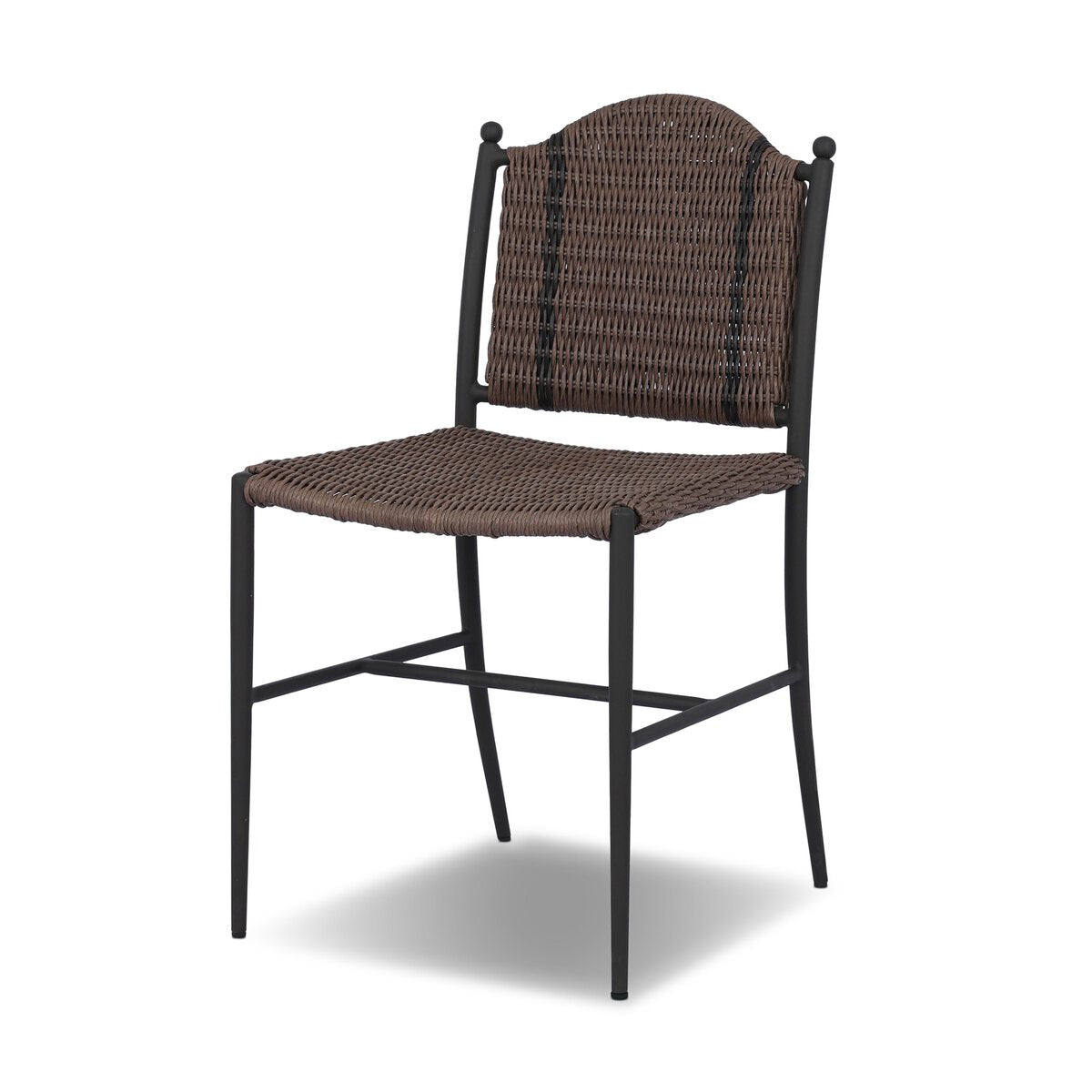 The "Abel" Outdoor Dining Chair in Tanned Weave - [Pre-Order - Available in Lt. Sept]
