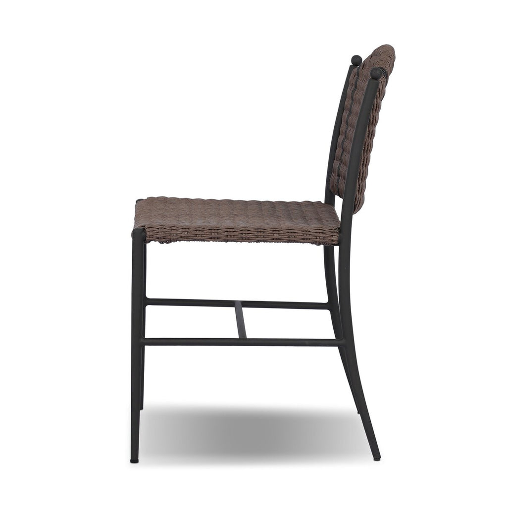 The "Abel" Outdoor Dining Chair in Tanned Weave - [Pre-Order - Available in Lt. Sept]