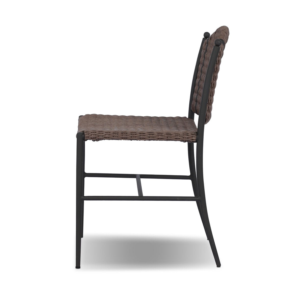The "Abel" Outdoor Dining Chair in Tanned Weave - [Pre-Order - Available in Lt. Sept]