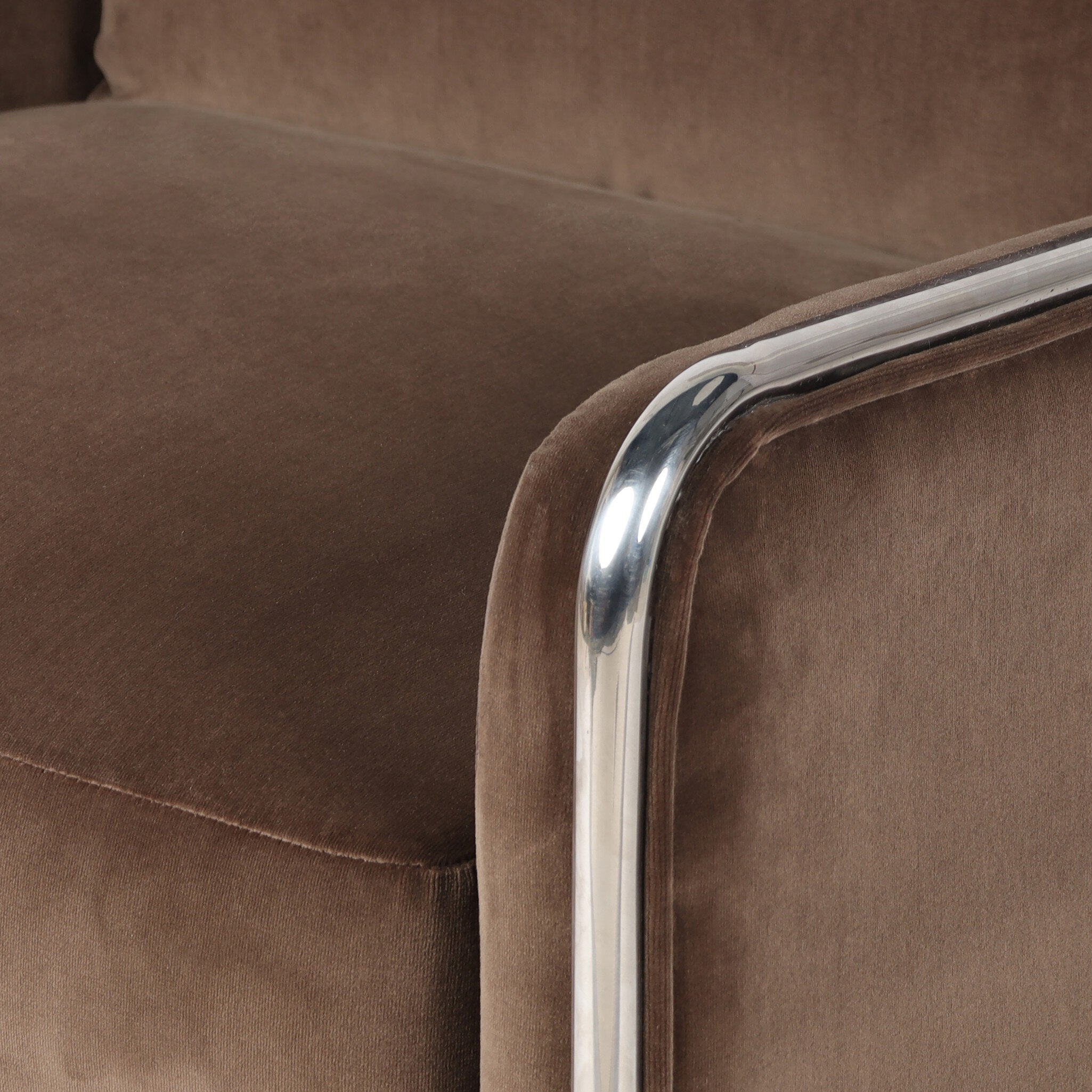The "Viora" Chair in Surrey Mink [Pre-Order - Available in Nov]