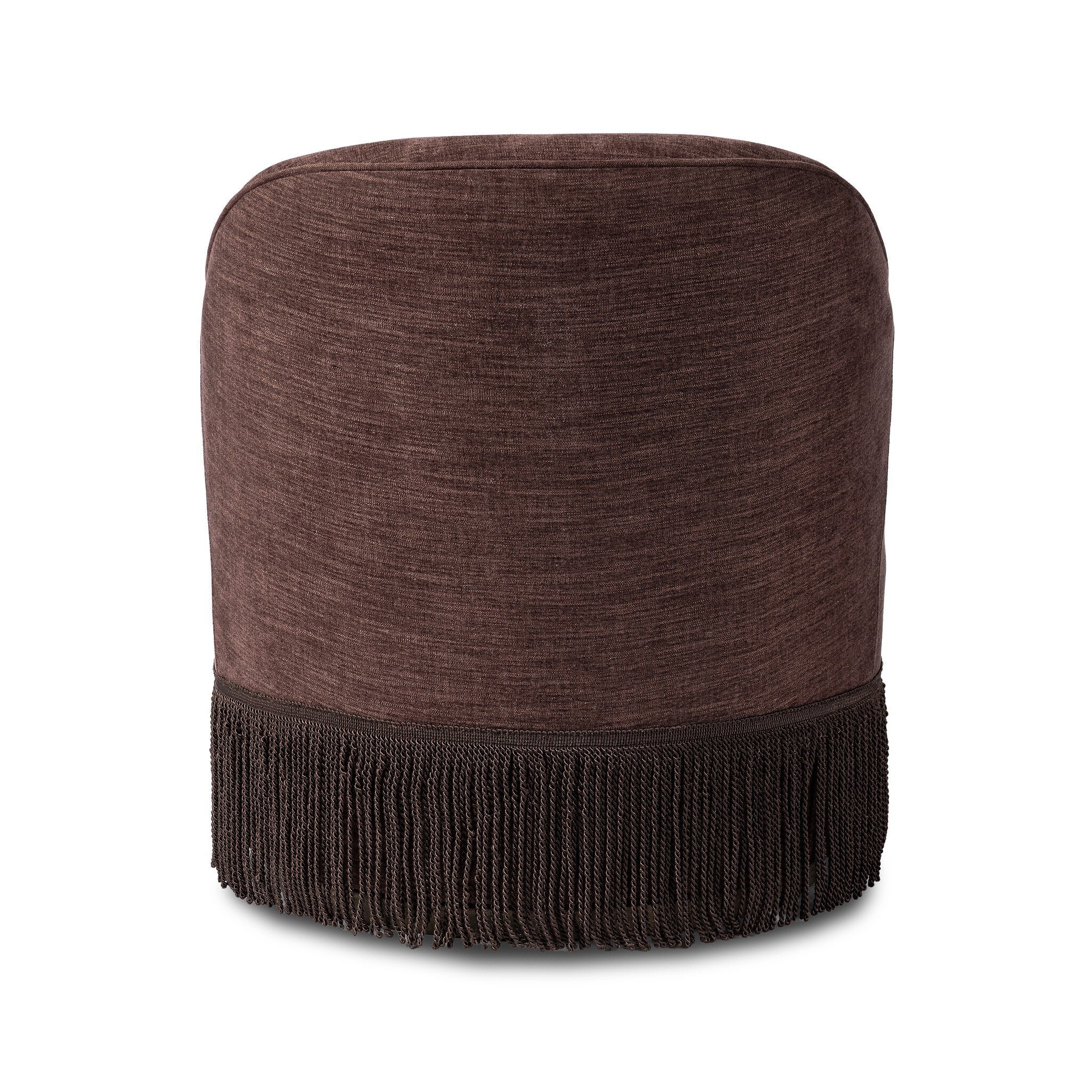 Aurora Fringe Swivel Chair in Laughlin Plum [Pre-Order - Available in Aug]