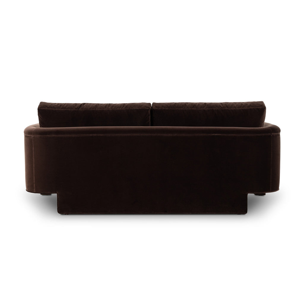 The "Katya" 80" Sofa in Surrey Cacao and Surrey Ochre [Pre-Order - Available in Early Nov]