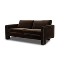 The "Katya" 80" Sofa in Surrey Cacao and Surrey Ochre [Pre-Order - Available in Early Nov]