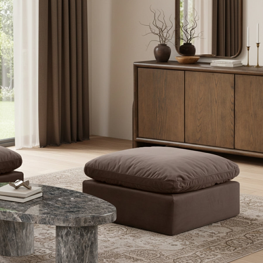 Build Your Own Sectional: Indulge Modular Velvet Ottoman
