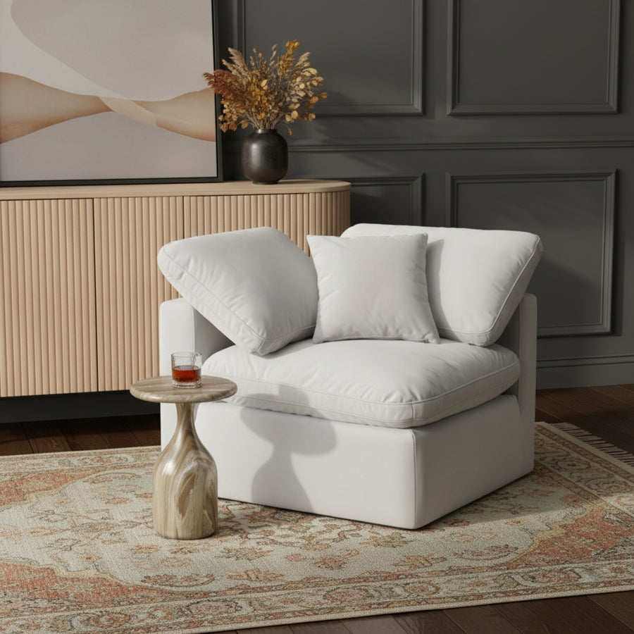 Build Your Own Sectional: Indulge Velvet Modular Corner Chair