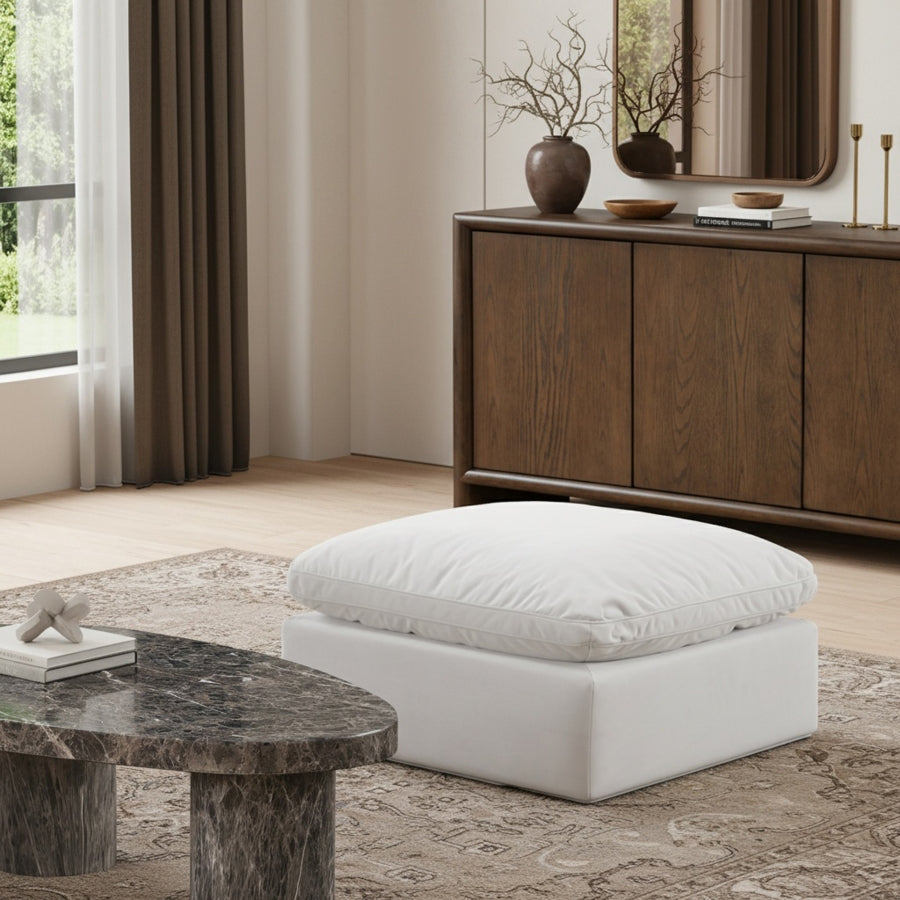 Build Your Own Sectional: Indulge Modular Velvet Ottoman