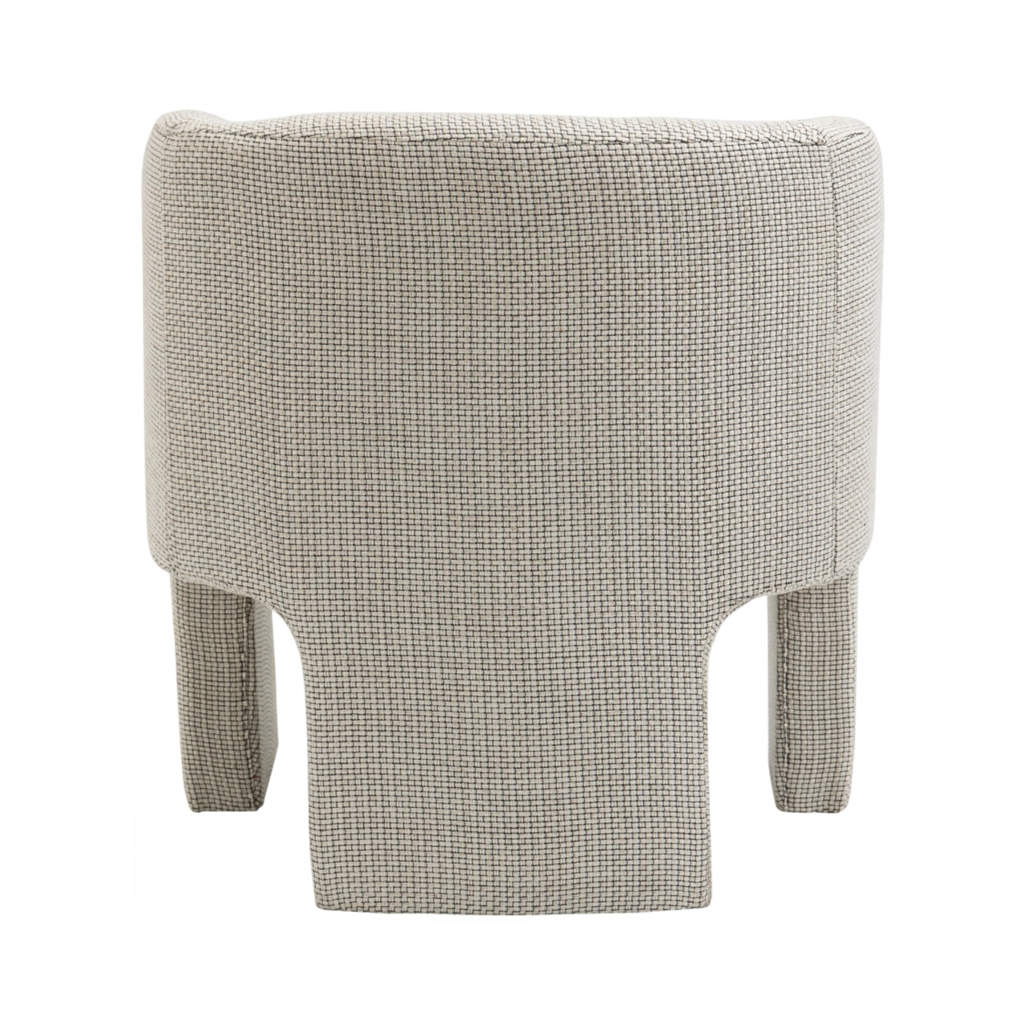 Sawyer Tweed Fabric Upholstered Accent Chair - [Additional Colors Available]