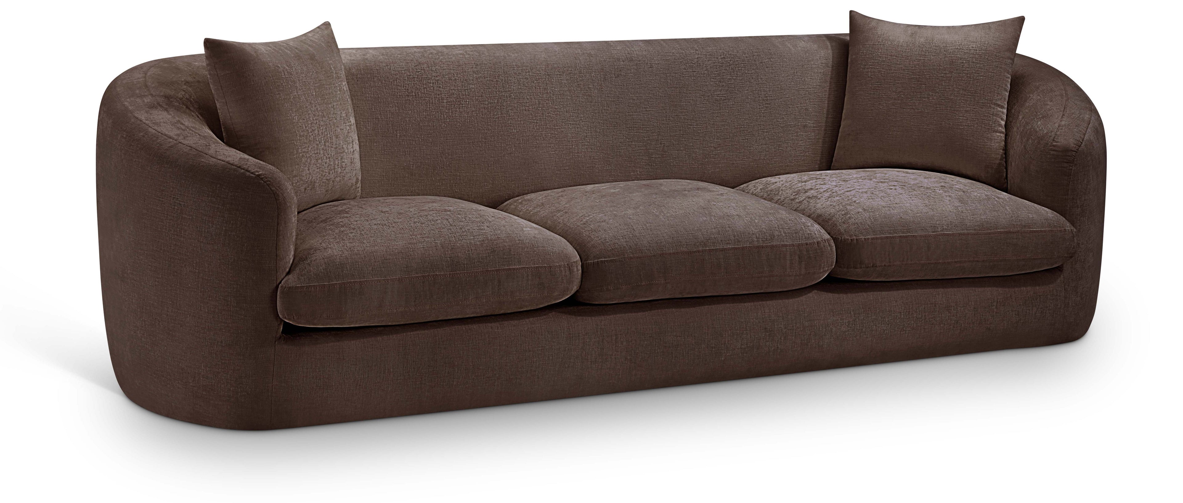 The "Penny" 92.5 Chenille Upholstered Sofa