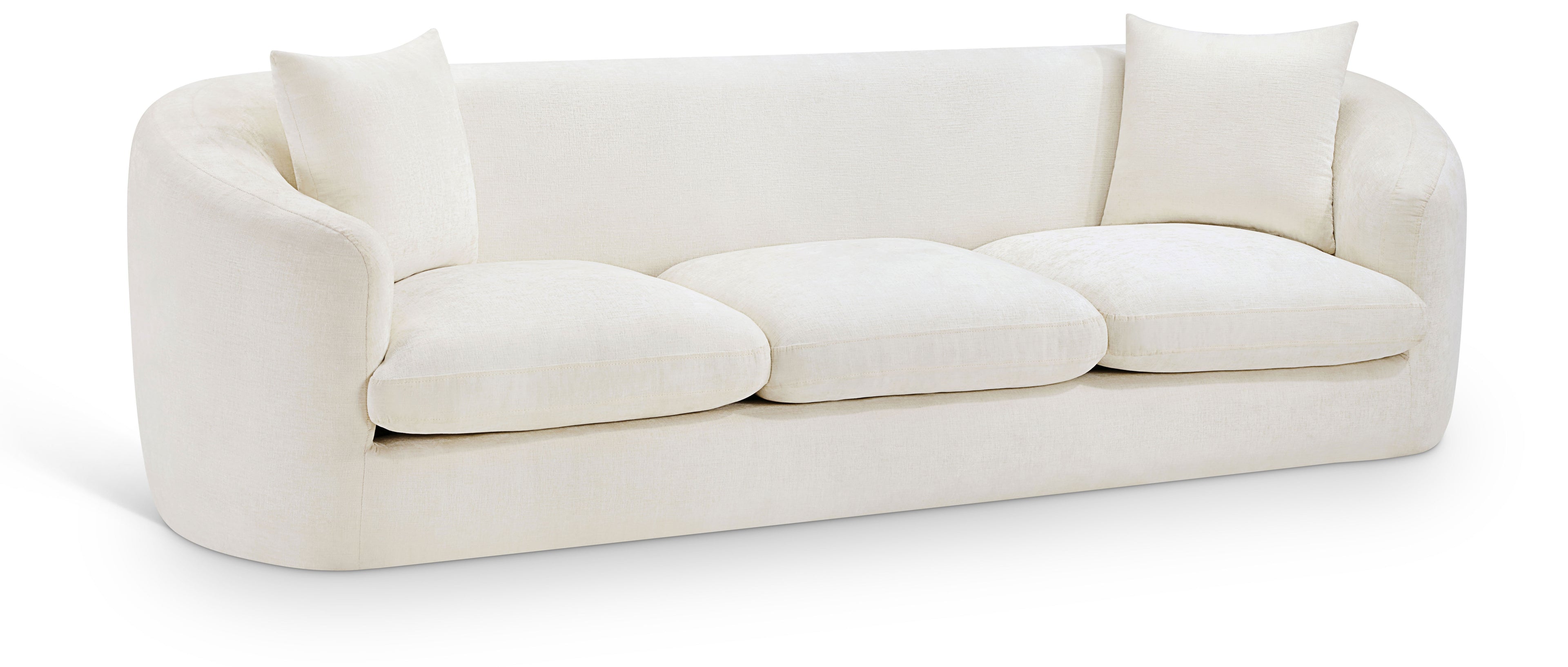 The "Penny" 92.5 Chenille Upholstered Sofa