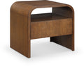 Giada 26" Solid Wood And Veneer Nightstand