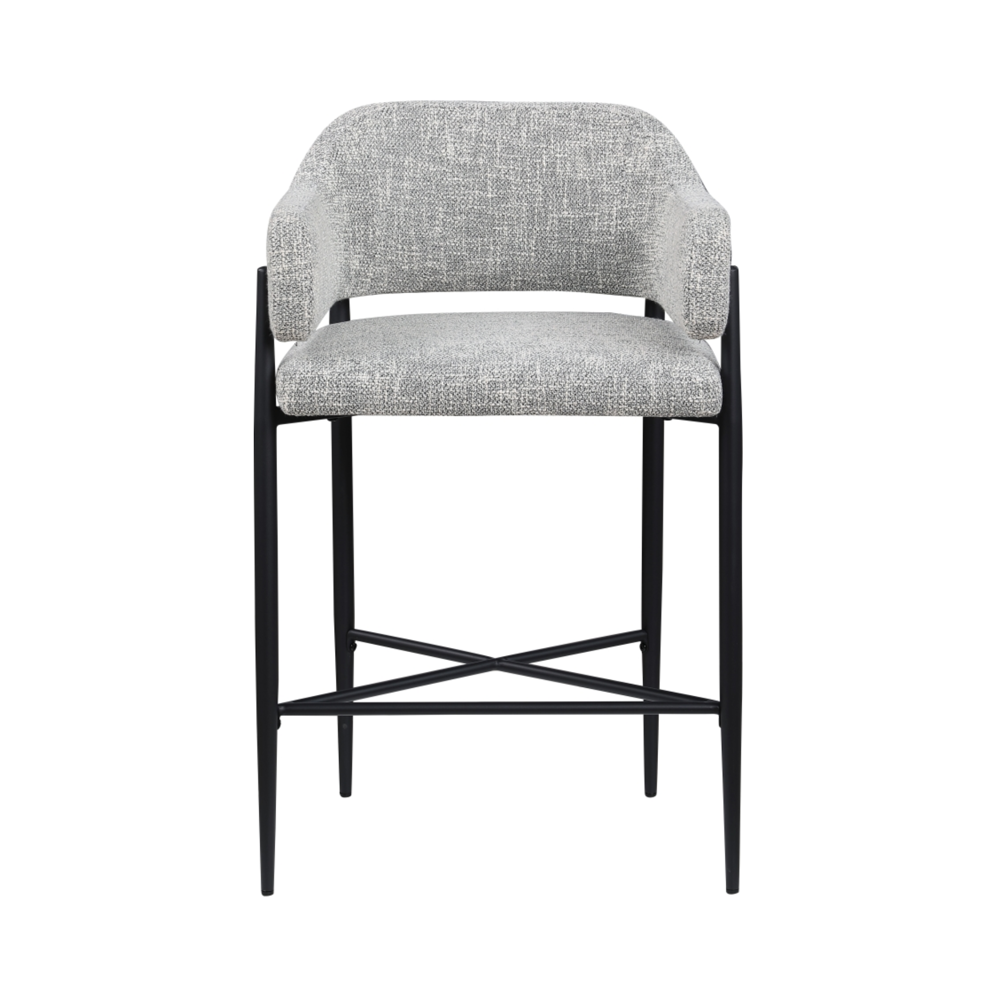 Dame Interwoven Upholstered Counter Stools - Set of 2 - [Additional Colors Available]