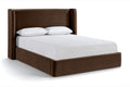Kendall Velvet Upholstered Bed (Full)