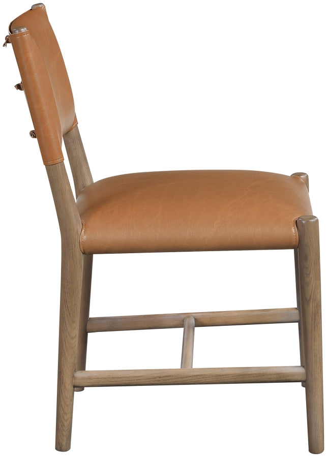 Andie Vegan Leather Upholstered Dining Chair - [Set of 2]