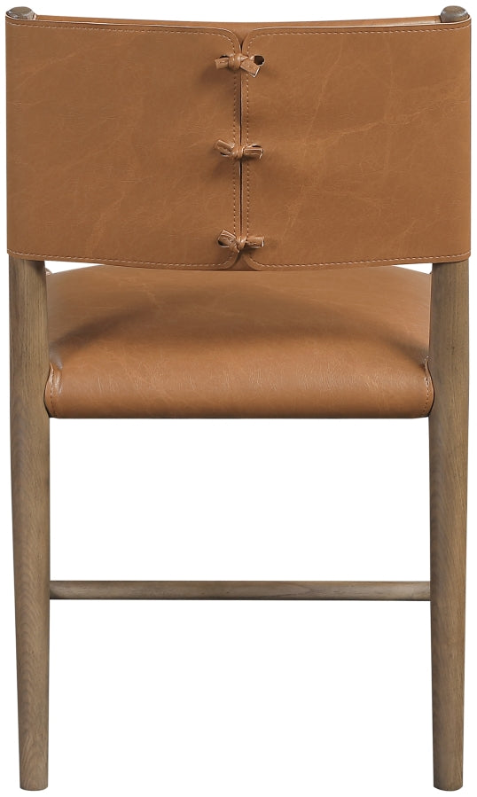 Andie Vegan Leather Upholstered Dining Chair - [Set of 2]