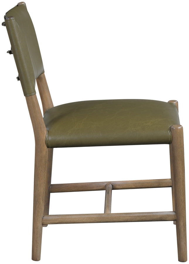 Andie Vegan Leather Upholstered Dining Chair - [Set of 2]