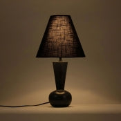 Lucente Genuine Marble And Jute Table Lamp [Pre-Order - Coming in Sept]