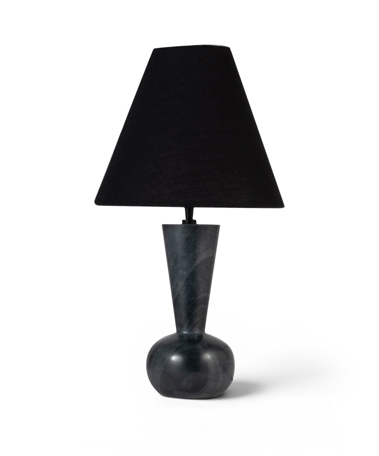 Lucente Genuine Marble And Jute Table Lamp [Pre-Order - Coming in Sept]