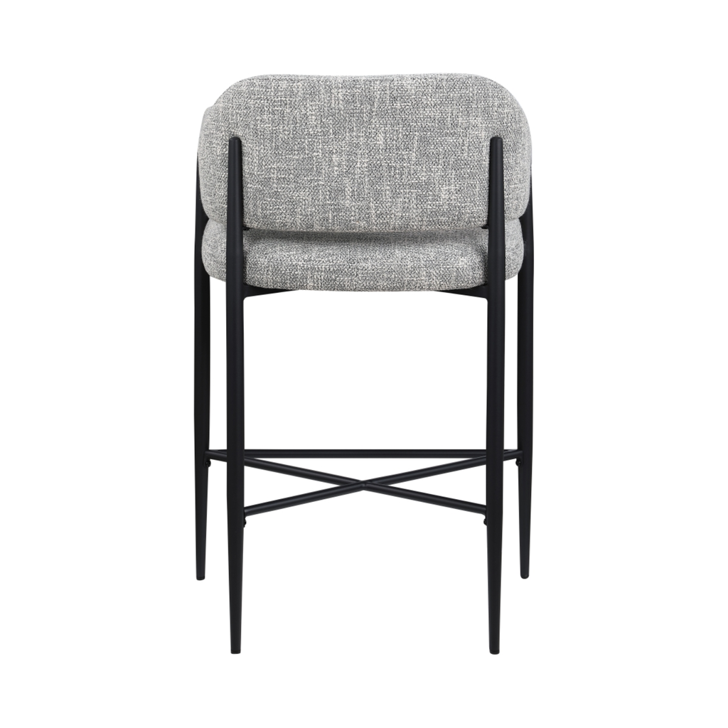 Dame Interwoven Upholstered Counter Stools - Set of 2 - [Additional Colors Available]