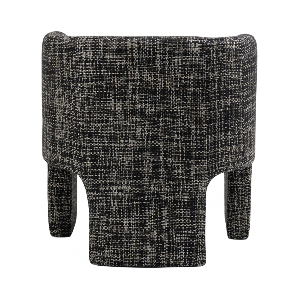 Sawyer Tweed Fabric Upholstered Accent Chair - [Additional Colors Available]