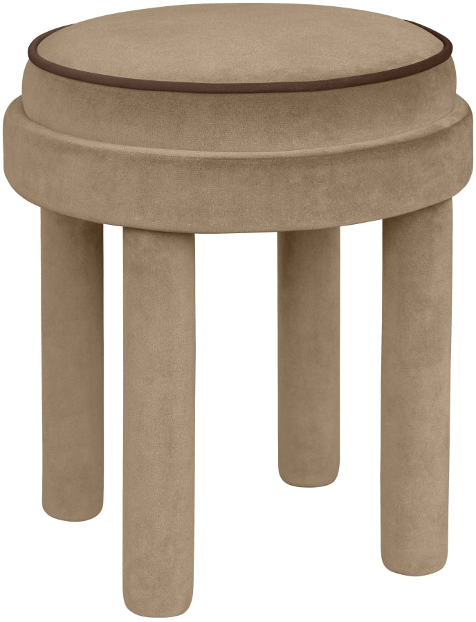 Velin Velvet Upholstered Ottoman [Pre-Order - Coming in Oct]