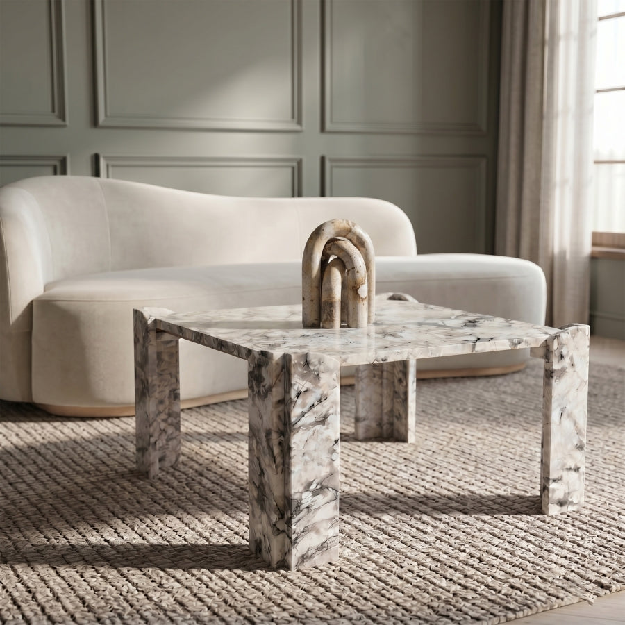 Ravello Genuine Marble Coffee Table