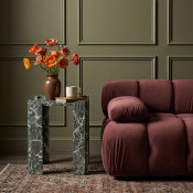 The "Ravello" Genuine Marble End Table [Pre-Order - Coming in Oct/Nov]