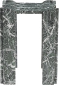 The "Ravello" Genuine Marble End Table [Pre-Order - Coming in Oct/Nov]