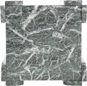 The "Ravello" Genuine Marble End Table [Pre-Order - Coming in Oct/Nov]