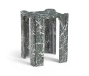 The "Ravello" Genuine Marble End Table [Pre-Order - Coming in Oct/Nov]