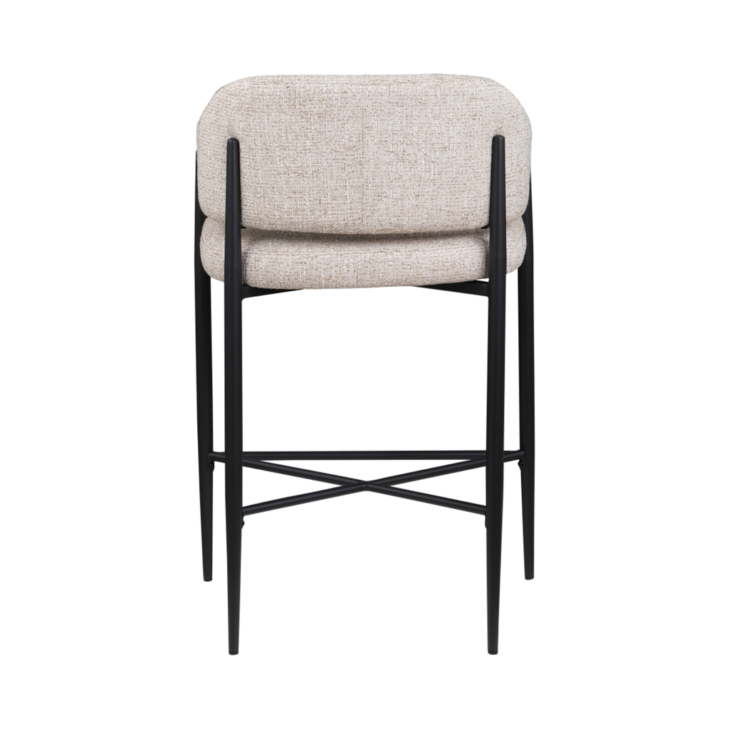 Dame Interwoven Upholstered Counter Stools - Set of 2 - [Additional Colors Available]