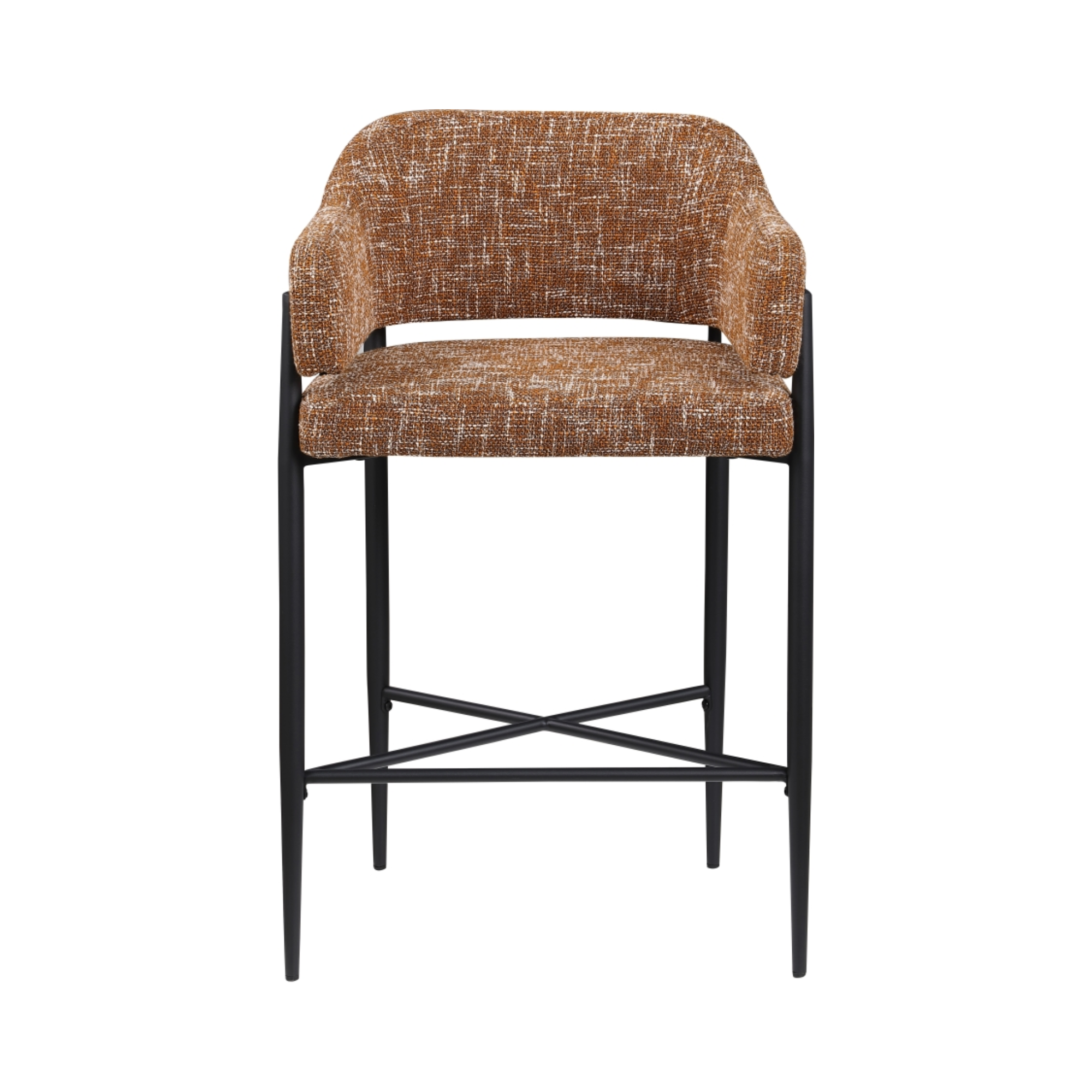 Dame Interwoven Upholstered Counter Stools - Set of 2 - [Additional Colors Available]