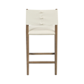 Andie Upholstered Counter Stool in Vegan Leather - [Additional Colors Available]