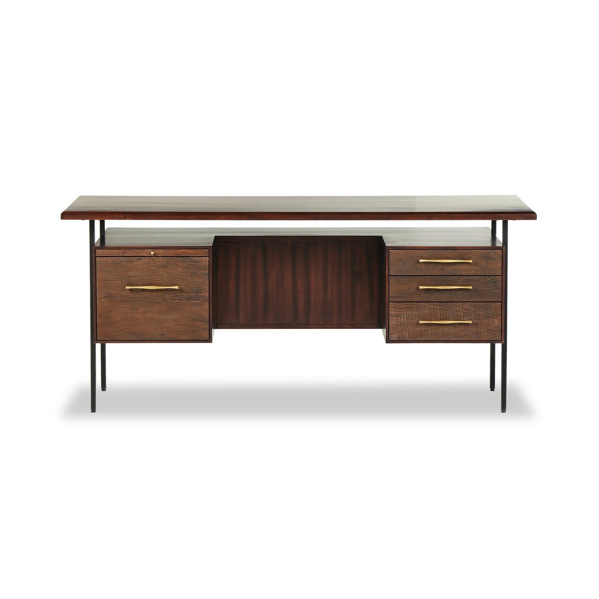 The "Lauren" Desk in Natural Peroba
