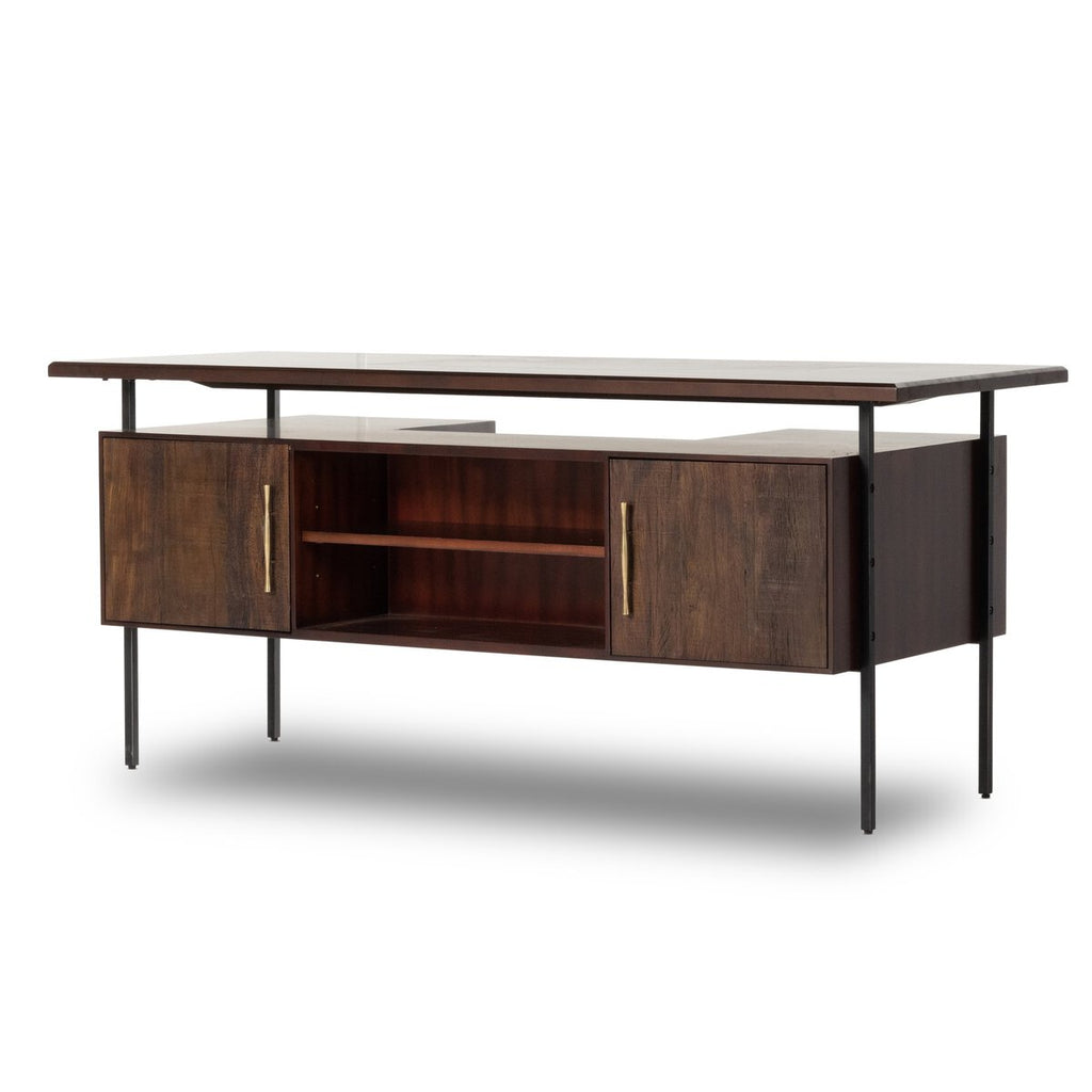 The "Lauren" Desk in Natural Peroba