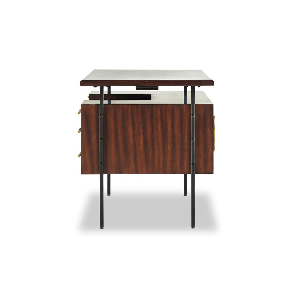 The "Lauren" Desk in Natural Peroba