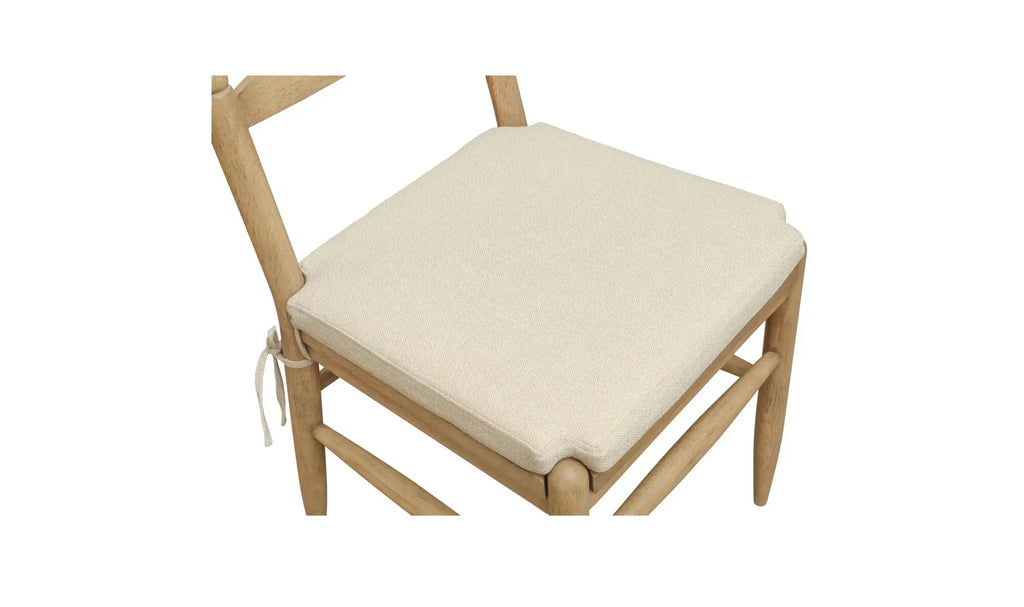 The "Tate" Dining Chair Beige - [Set Of Two]